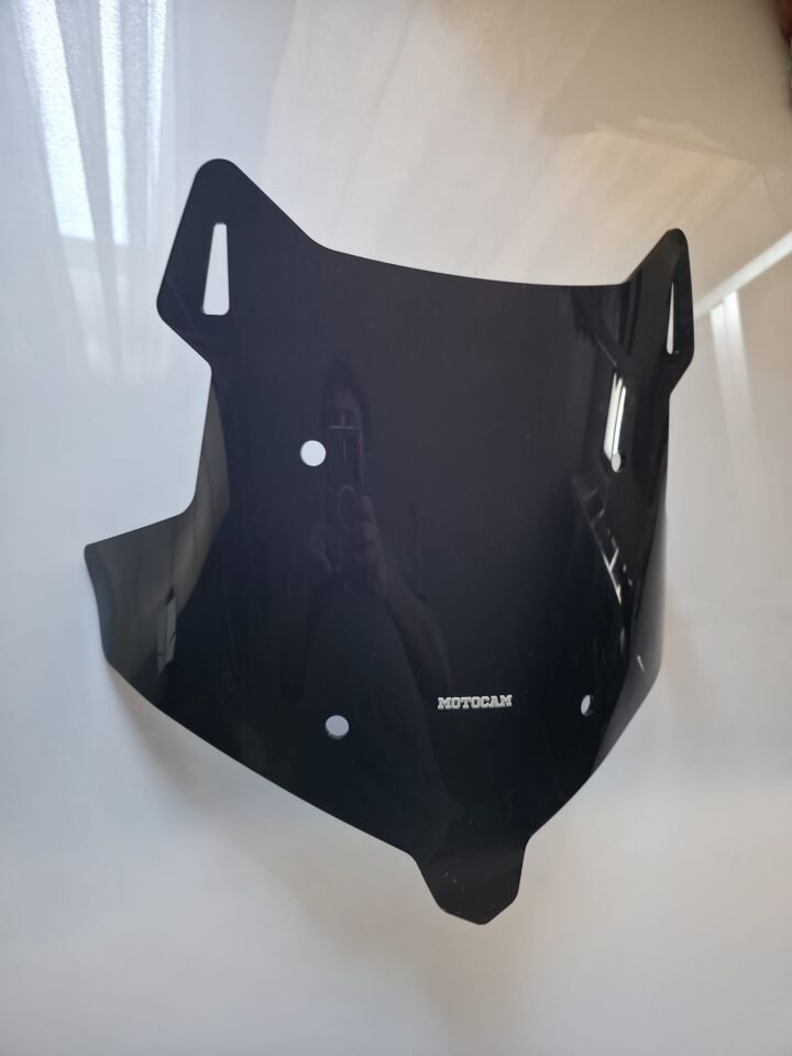 MOTOCAM Voge DS 625X Ön Cam 2023-2026 Model 41cm Siyah Renkli 4mm ORİJİNAL BOYLU