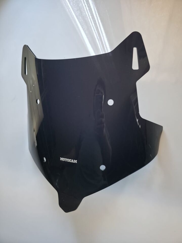 MOTOCAM Voge DS 625X Ön Cam 2023-2026 Model 41cm Siyah Renkli 4mm ORİJİNAL BOYLU