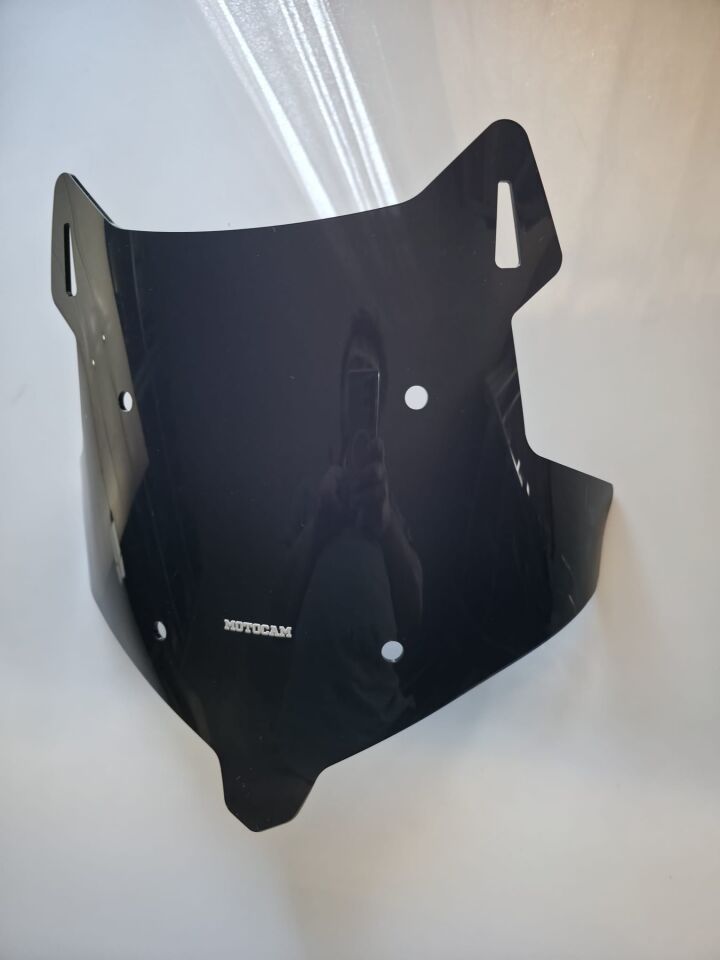 MOTOCAM Voge DS 625X Ön Cam 2023-2026 Model 41cm Siyah Renkli 4mm ORİJİNAL BOYLU