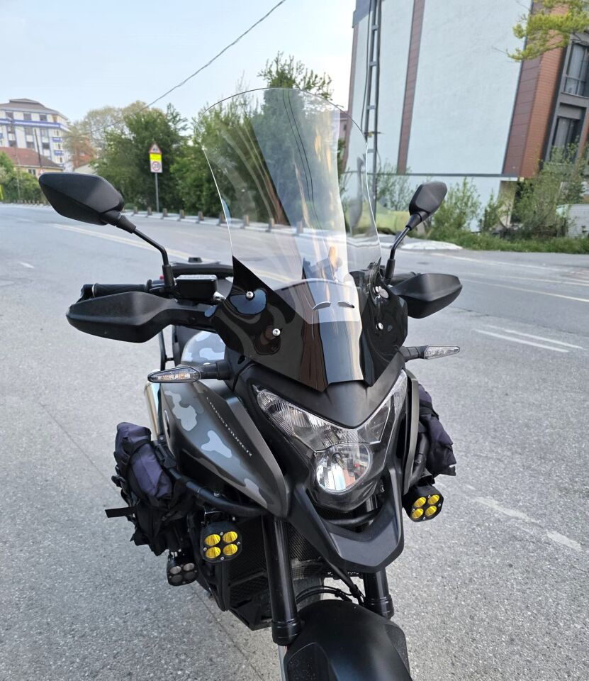 MOTOCAM Honda VFR 1200 Ön Cam 2012-2015 Model 58cm Şeffaf Renkli 4mm