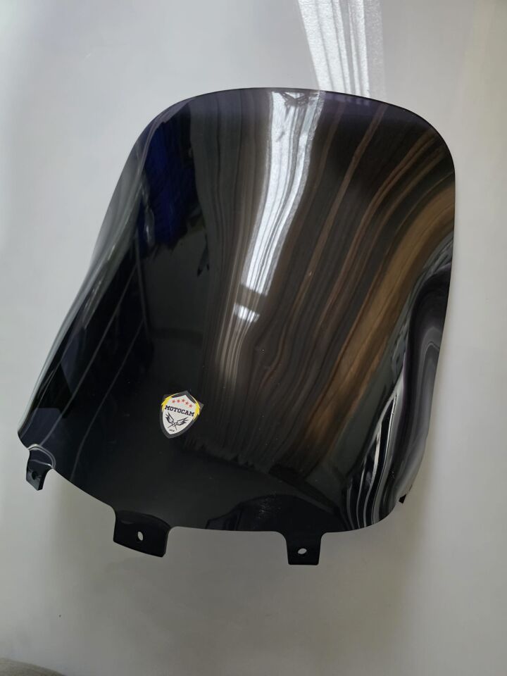 MOTOCAM Yamaha Xmax Ön Cam 2007-2010 Model 47cm Siyah Renkli 4mm ORİJİNAL BOYLU