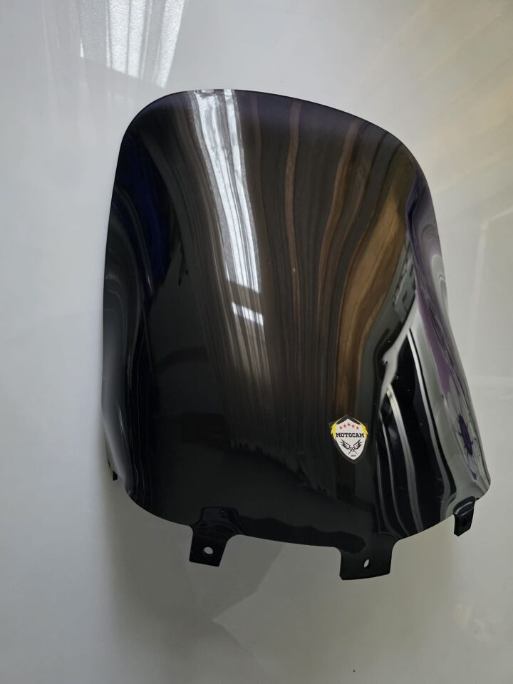 MOTOCAM Yamaha Xmax Ön Cam 2007-2010 Model 47cm Siyah Renkli 4mm ORİJİNAL BOYLU