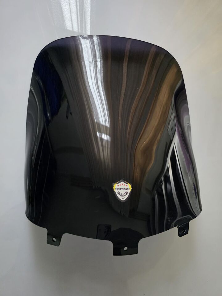 MOTOCAM Yamaha Xmax Ön Cam 2007-2010 Model 47cm Siyah Renkli 4mm ORİJİNAL BOYLU