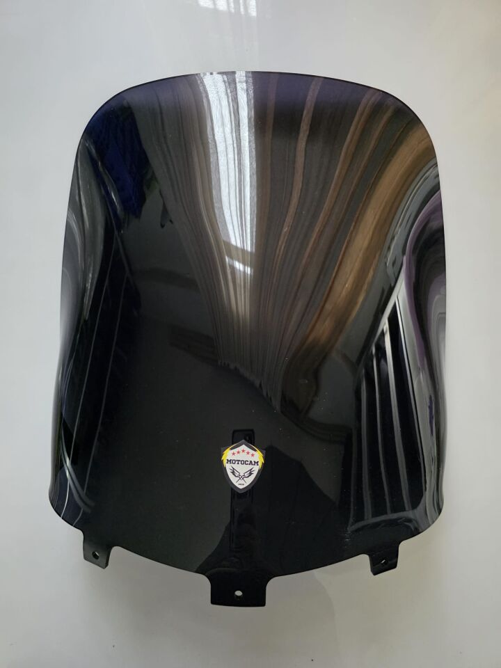 MOTOCAM Yamaha Xmax Ön Cam 2007-2010 Model 47cm Siyah Renkli 4mm ORİJİNAL BOYLU