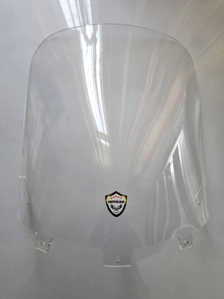 MOTOCAM Yamaha Xmax Ön Cam 2007-2010 Model 47cm Şeffaf Renkli 4mm ORİJİNAL BOYLU