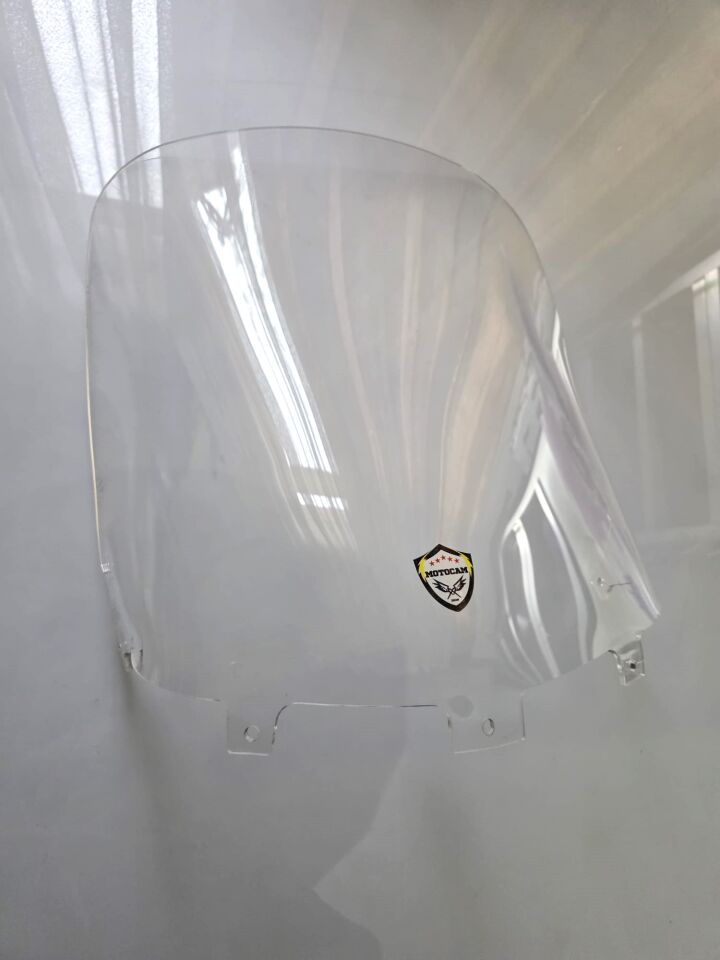 MOTOCAM Yamaha Xmax Ön Cam 2007-2010 Model 47cm Şeffaf Renkli 4mm ORİJİNAL BOYLU