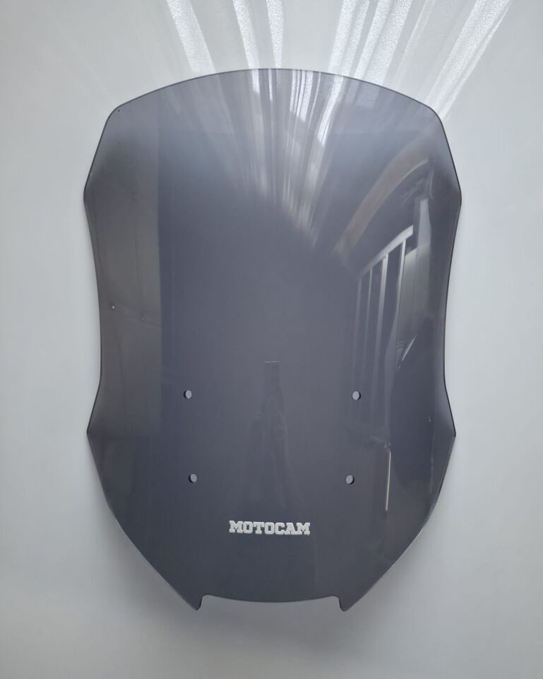 MOTOCAM Honda VFR 800 Crosrunner Ön Cam 2017-2020 Model 51cm Füme Renkli 4mm