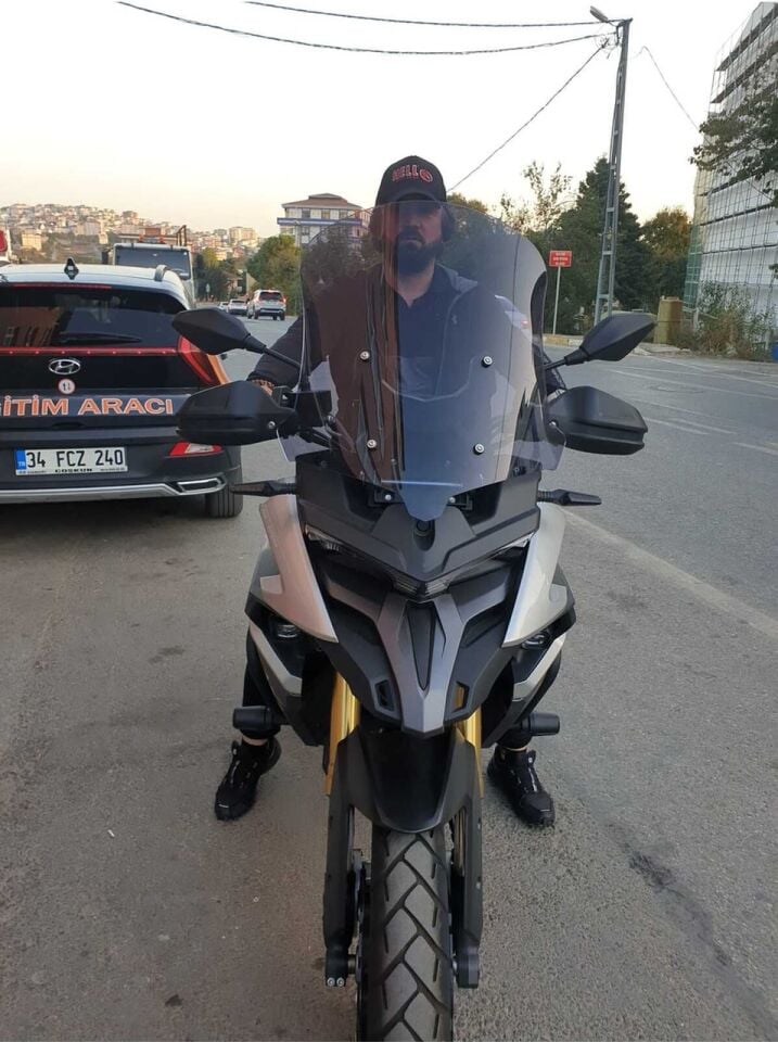 MOTOCAM Voge DS 625X Ön Cam 2023-2026 Model 56cm Füme Renkli 4mm