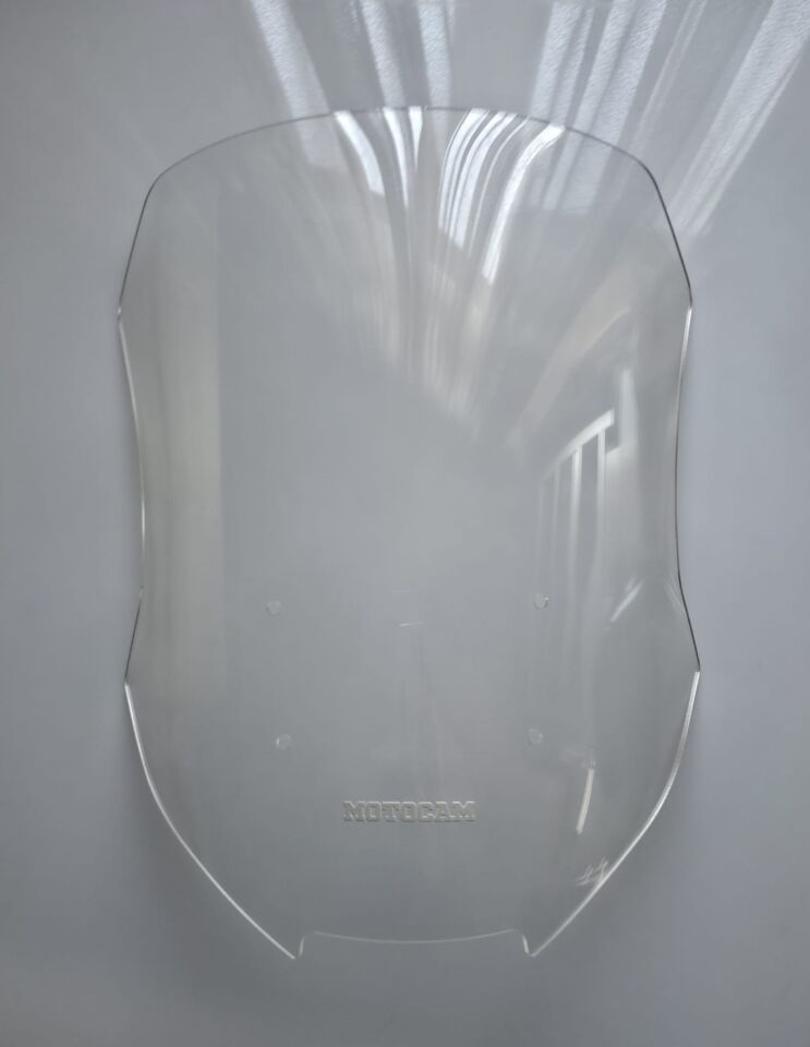 MOTOCAM Honda VFR 800 Crosrunner Ön Cam 2017-2020 Model 51cm Şeffaf Renkli 4mm