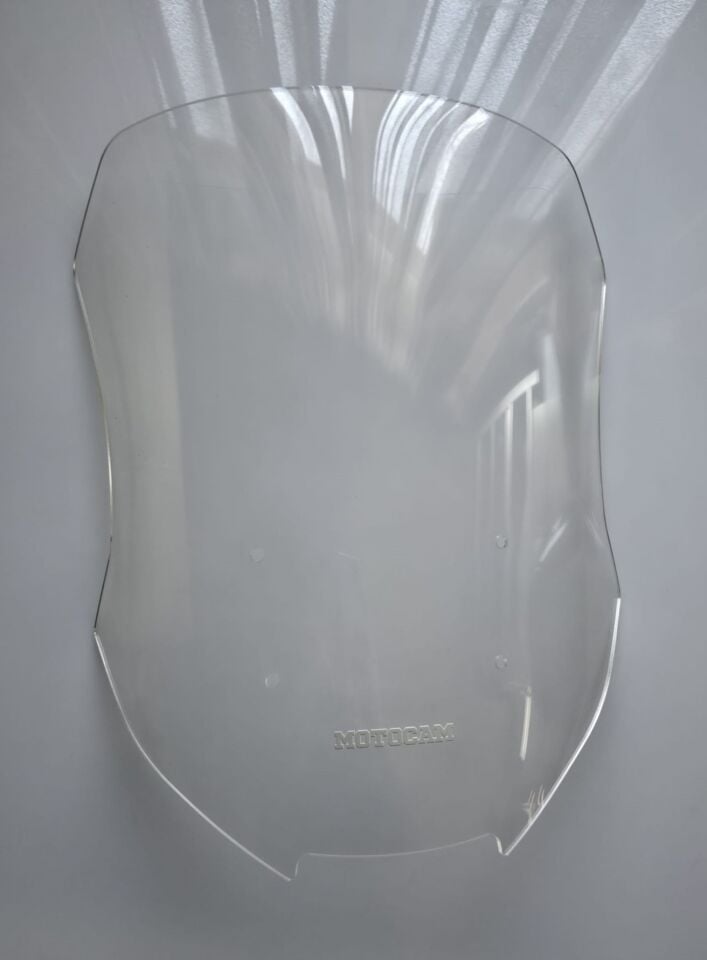 MOTOCAM Honda VFR 800 Crosrunner Ön Cam 2017-2020 Model 51cm Şeffaf Renkli 4mm