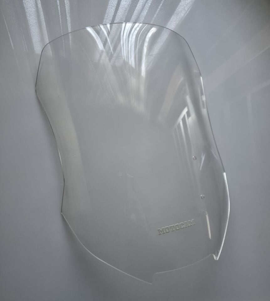 MOTOCAM Honda VFR 800 Crosrunner Ön Cam 2017-2020 Model 51cm Şeffaf Renkli 4mm