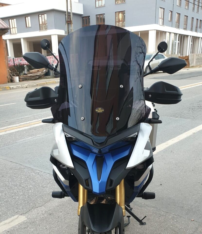 MOTOCAM Voge DS 625X Ön Cam 2023-2026 Model 65cm Siyah Renkli 4mm UZUN CAM