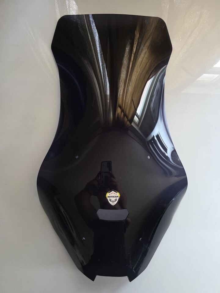 MOTOCAM Honda X-ADV 750 Ön Cam 2021-2026 Model 72cm Siyah Renkli 4mm UZUN