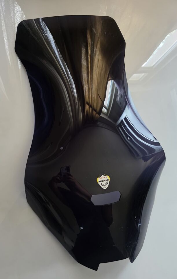 MOTOCAM Honda X-ADV 750 Ön Cam 2021-2026 Model 72cm Siyah Renkli 4mm UZUN