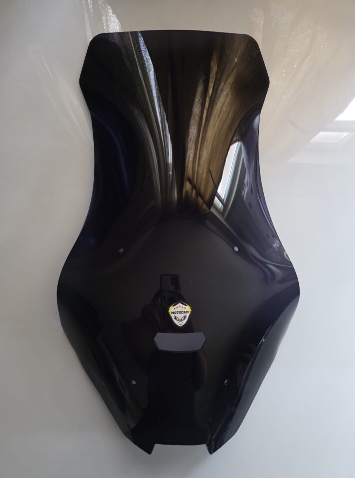 MOTOCAM Honda X-ADV 750 Ön Cam 2021-2026 Model 72cm Siyah Renkli 4mm UZUN
