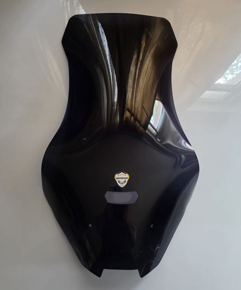 MOTOCAM Honda X-ADV 750 Ön Cam 2021-2026 Model 72cm Siyah Renkli 4mm UZUN