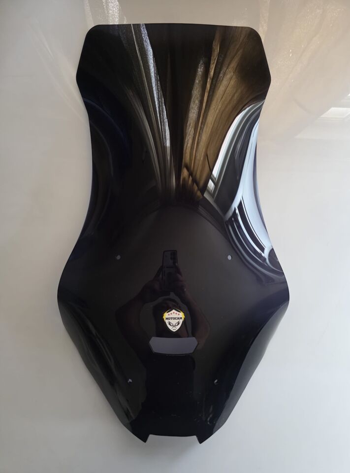MOTOCAM Honda X-ADV 750 Ön Cam 2021-2026 Model 72cm Siyah Renkli 4mm UZUN