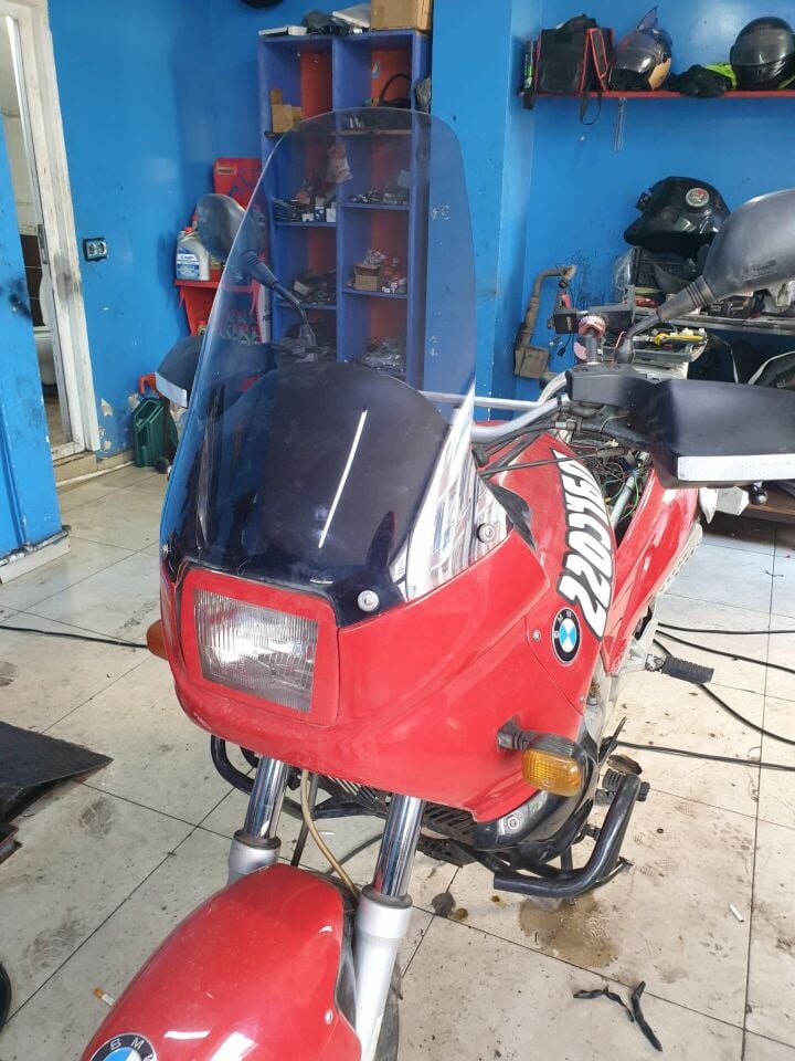 MOTOCAM Bmw F 650 Ön Cam 1993-2000 Model 43cm Füme Renkli 4mm