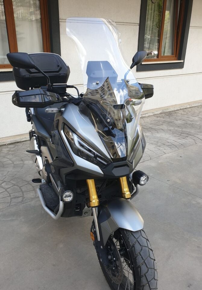 MOTOCAM Honda X-ADV 750 Ön Cam 2021-2026 Model 72cm Şeffaf Renkli 4mm UZUN