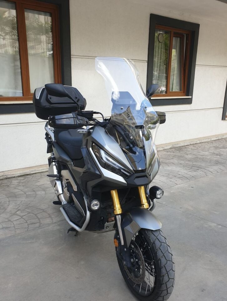 MOTOCAM Honda X-ADV 750 Ön Cam 2021-2026 Model 72cm Şeffaf Renkli 4mm UZUN