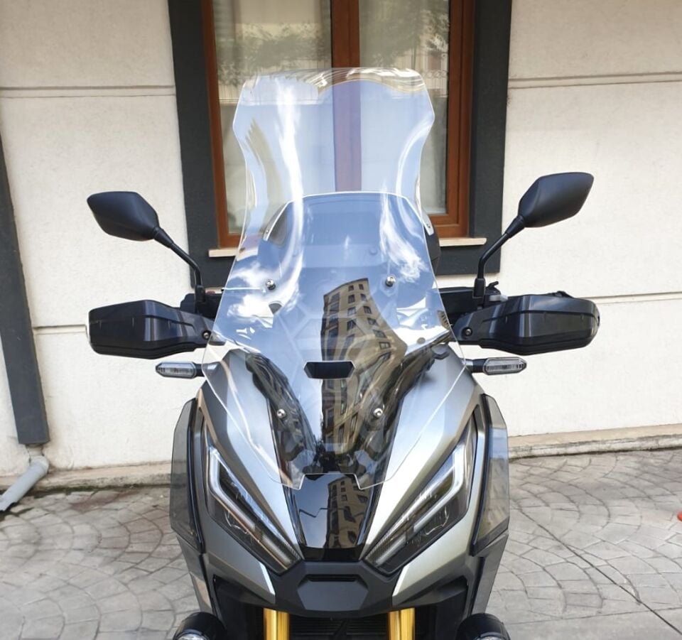 MOTOCAM Honda X-ADV 750 Ön Cam 2021-2026 Model 72cm Şeffaf Renkli 4mm UZUN
