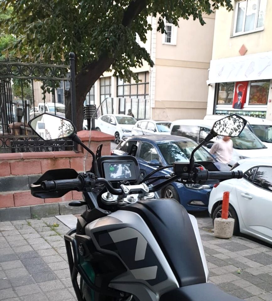 MOTOCAM Java RVM 500 Ön Cam 2021-2026 Model 53cm Şeffaf Renkli 4mm