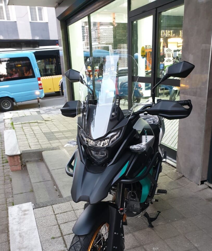 MOTOCAM Java RVM 500 Ön Cam 2021-2026 Model 53cm Şeffaf Renkli 4mm