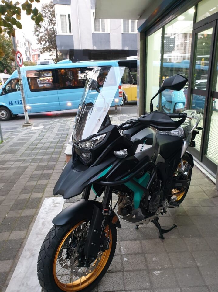 MOTOCAM Java RVM 500 Ön Cam 2021-2026 Model 53cm Şeffaf Renkli 4mm