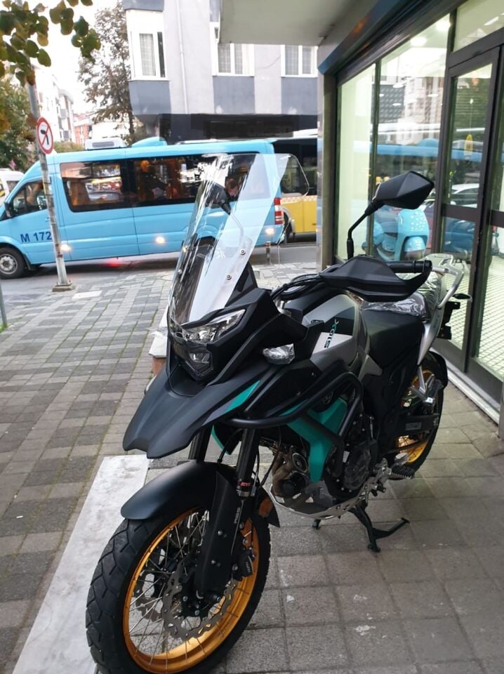MOTOCAM Java RVM 500 Ön Cam 2021-2026 Model 53cm Şeffaf Renkli 4mm