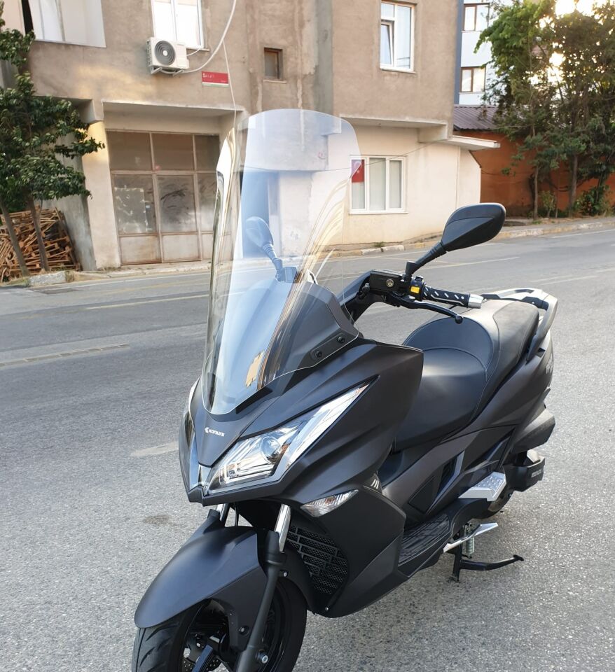 MOTOCAM Kanuni Reha 250 Ön Cam 2022-2026 Model 72cm Şeffaf Renkli 4mm UZUN