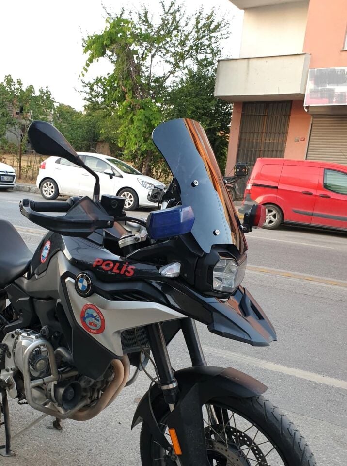 MOTOCAM Bmw F 850 GS Ön Cam 2018-2023 Model 49cm Siyah Renkli 4mm