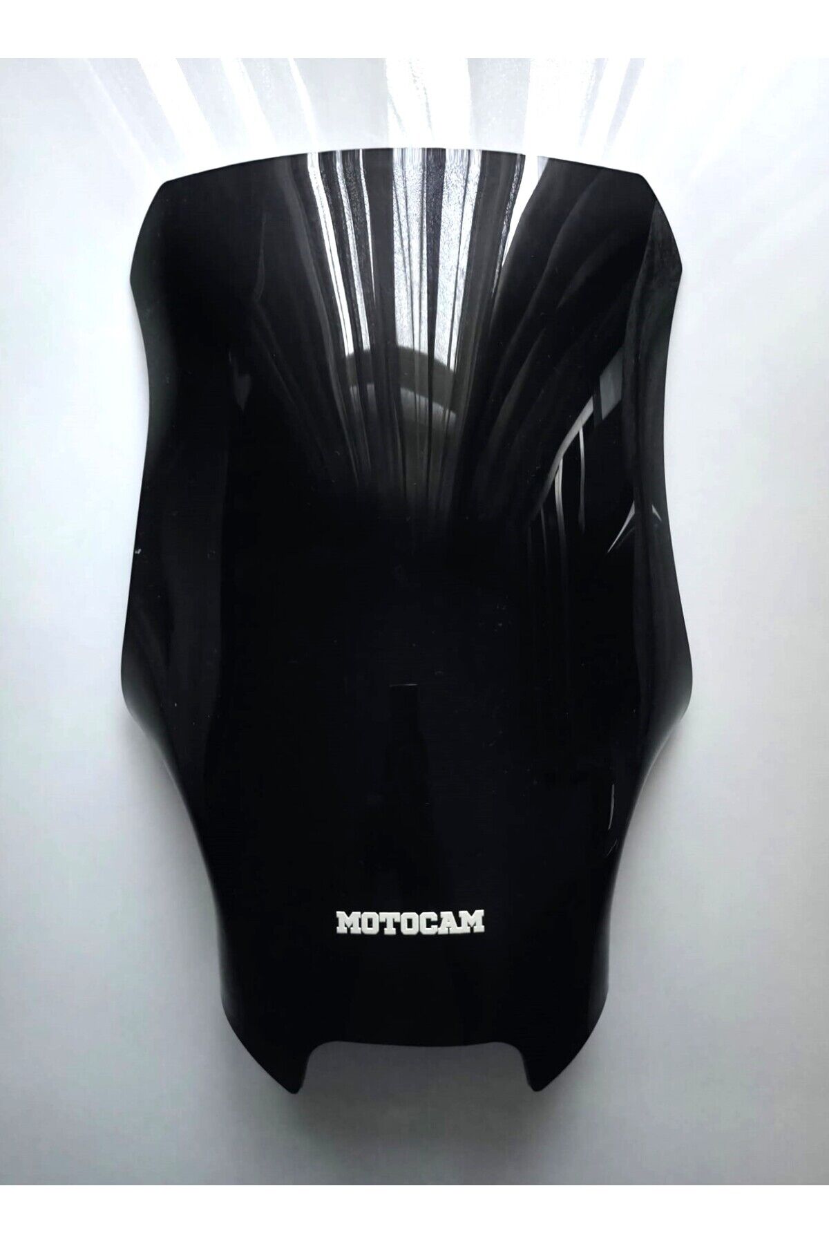 MOTOCAM Kawasaki Versys 650 Ön Cam 2010-2014 Model 52cm Siyah Renkli 4mm UZUN