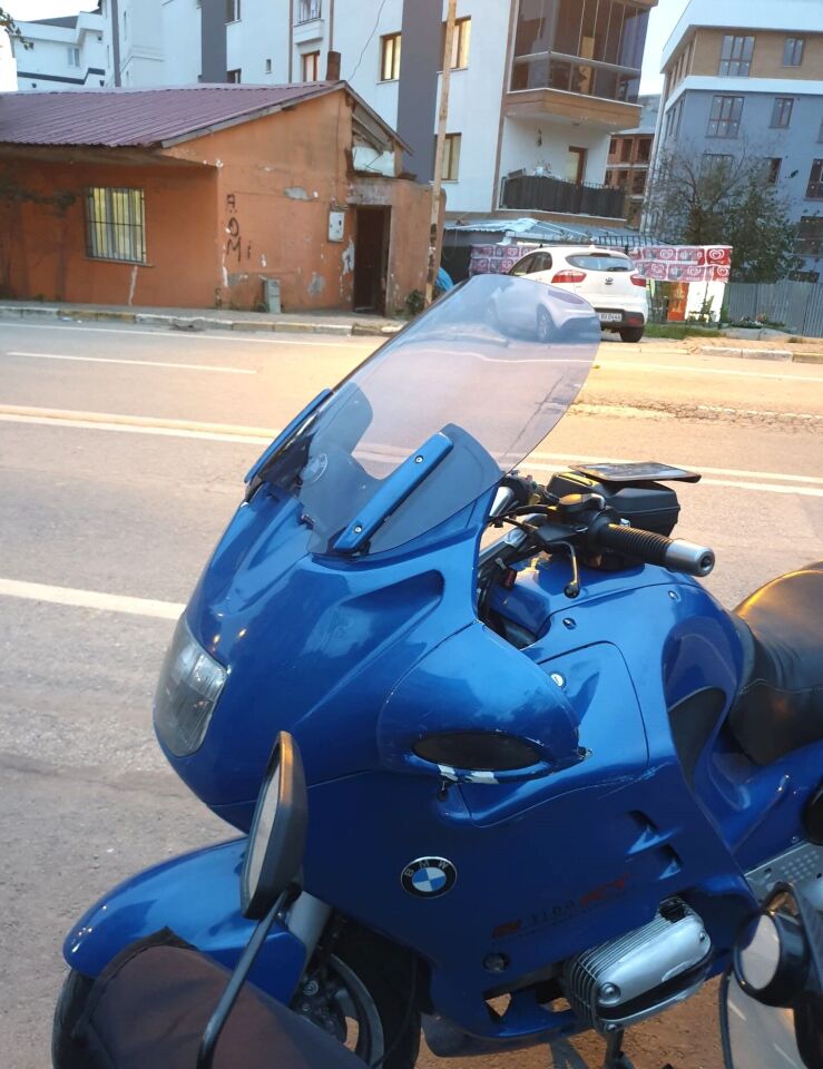 MOTOCAM Bmw R 1100 RT Ön Cam 1994-2000 Model 49cm Füme Renkli 4mm