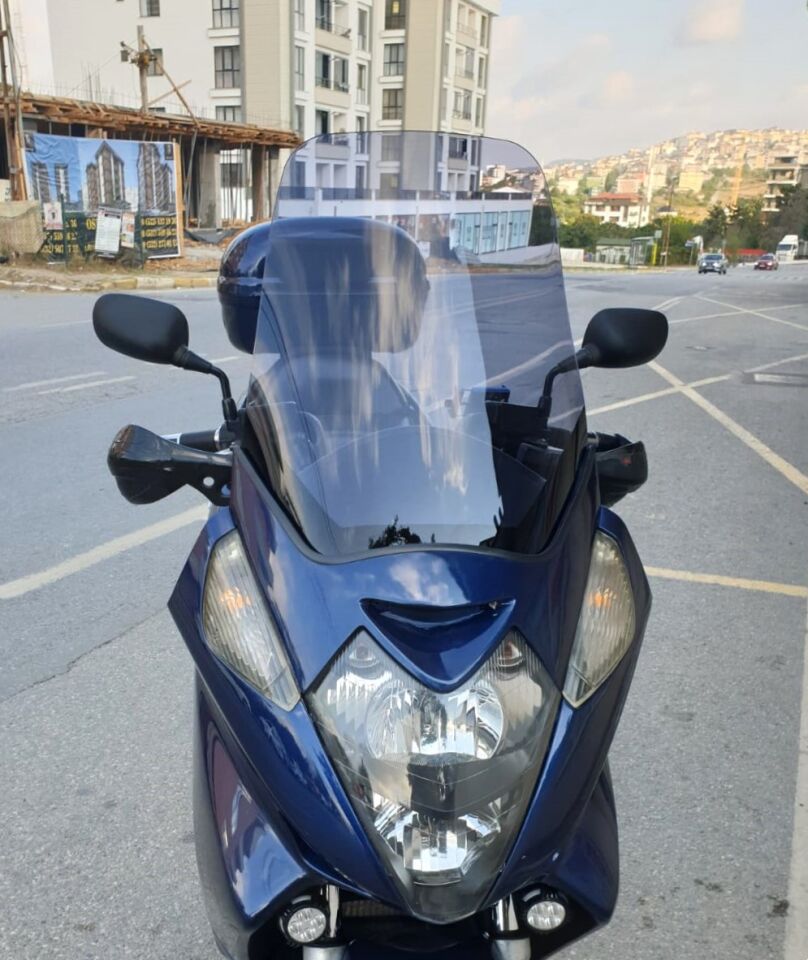 MOTOCAM Honda Silverwing FJS 400 Ön Cam 2001-2012 Model 56cm Füme Renkli 4mm