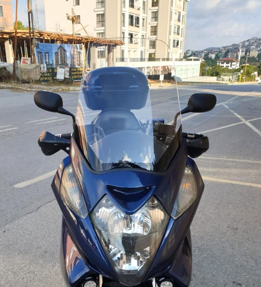 MOTOCAM Honda Silverwing FJS 400 Ön Cam 2001-2012 Model 56cm Şeffaf Renkli 4mm