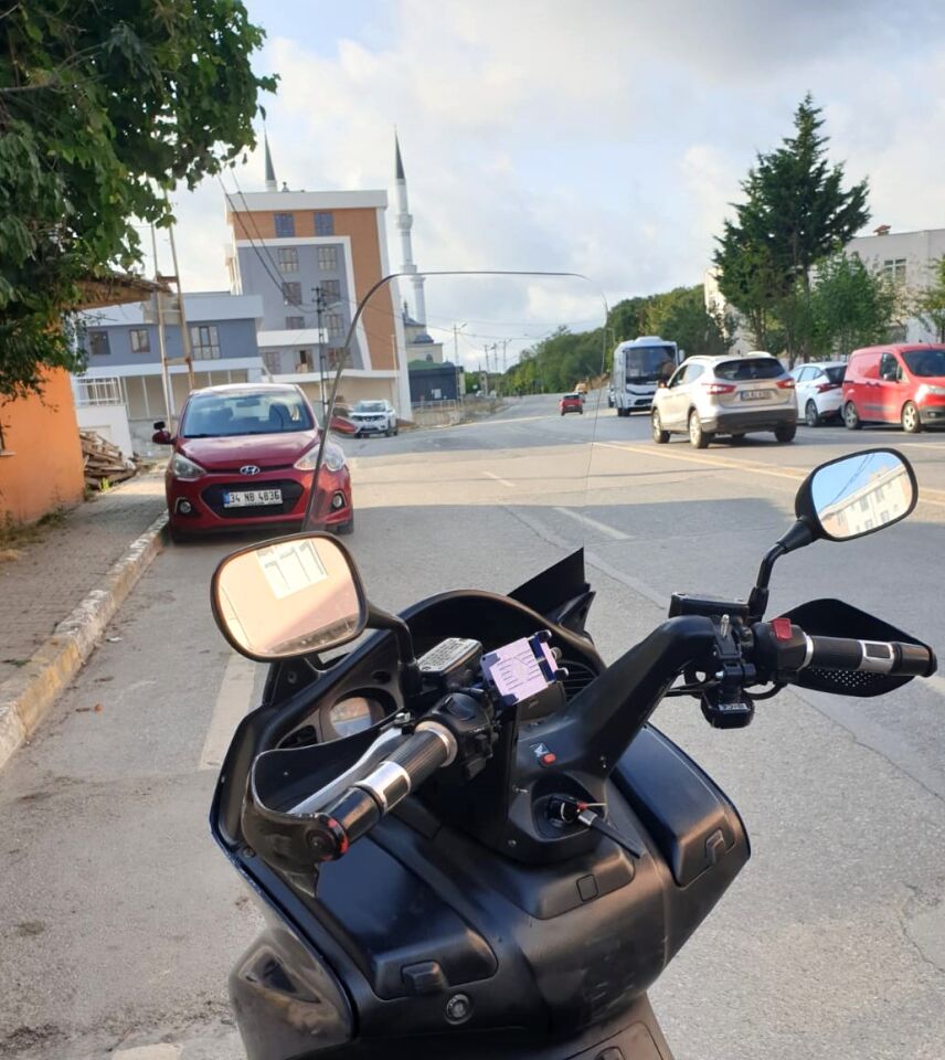 MOTOCAM Honda Silverwing FJS 400 Ön Cam 2001-2012 Model 56cm Şeffaf Renkli 4mm