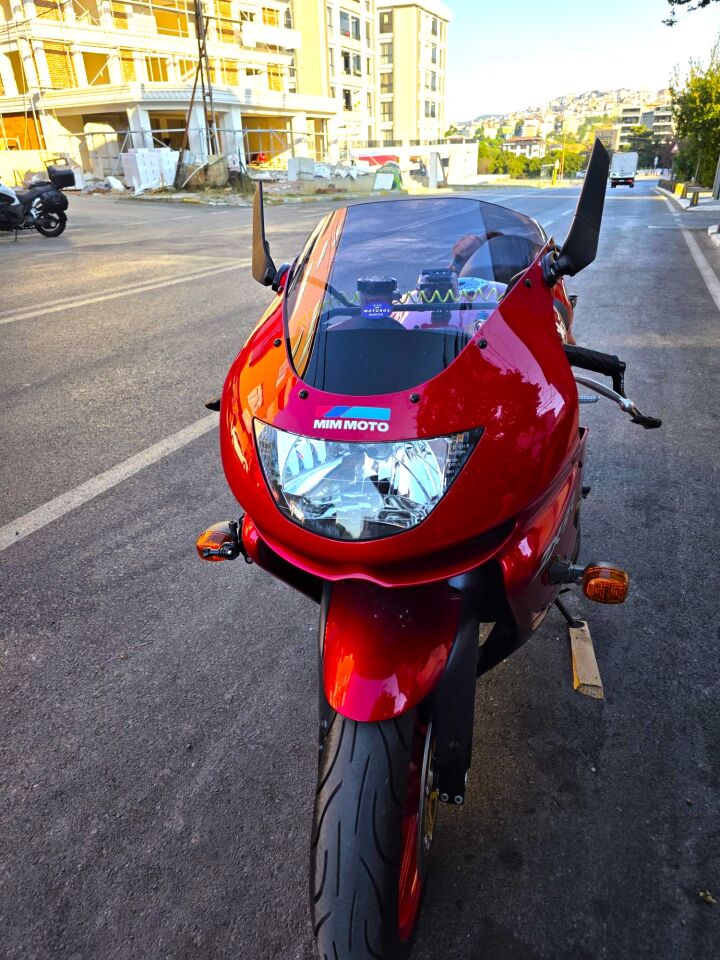 MOTOCAM Kawasaki ZX-9R Ön Cam 1994-2003 Model 41cm Füme Renkli 4mm