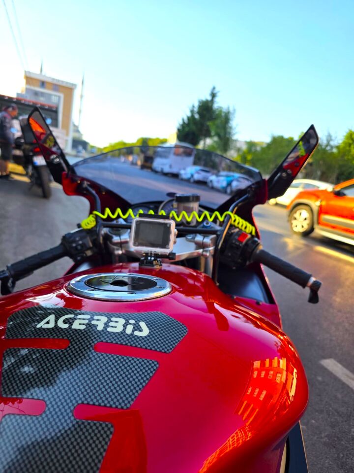 MOTOCAM Kawasaki ZX-9R Ön Cam 1994-2003 Model 41cm Füme Renkli 4mm