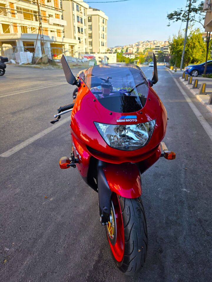 MOTOCAM Kawasaki ZX-9R Ön Cam 1994-2003 Model 41cm Füme Renkli 4mm