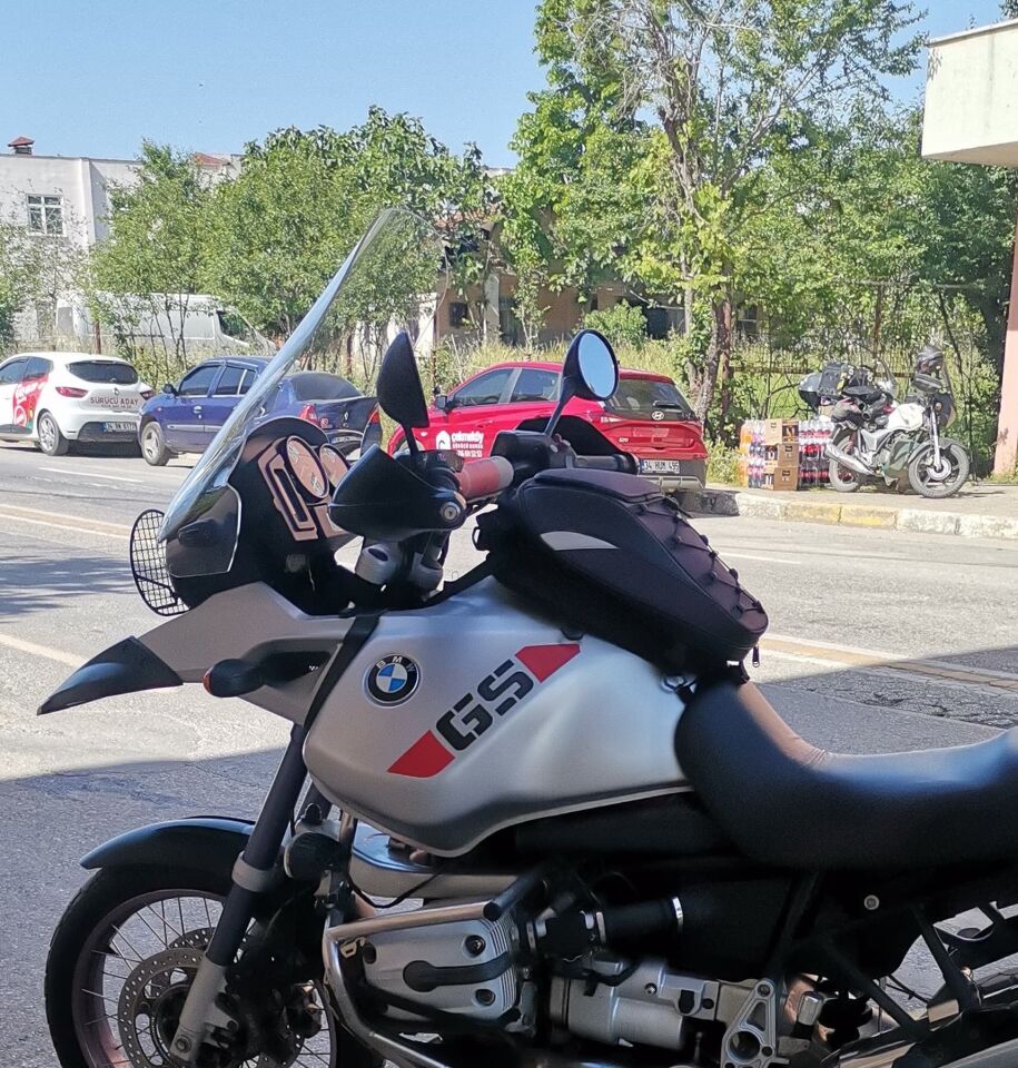 MOTOCAM Bmw R 1150 ADV Ön Cam 2002-2006 Model 57cm Şeffaf Renkli 4mm