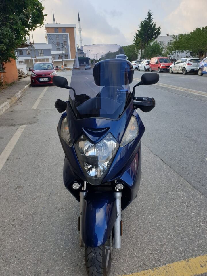 MOTOCAM Honda Silverwing FJS 600 Ön Cam 2001-2012 Model 56cm Füme Renkli 4mm