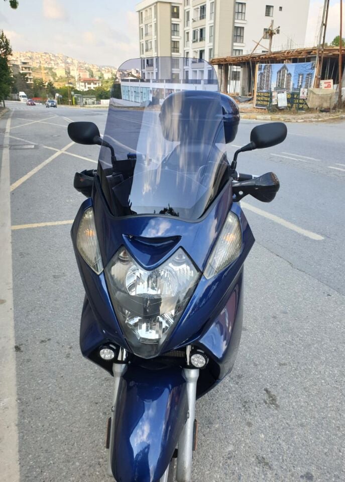 MOTOCAM Honda Silverwing FJS 600 Ön Cam 2001-2012 Model 56cm Füme Renkli 4mm