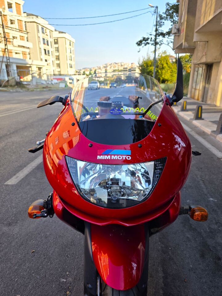 MOTOCAM Kawasaki ZX-9R Ön Cam 1994-2003 Model 41cm Şeffaf Renkli 4mm