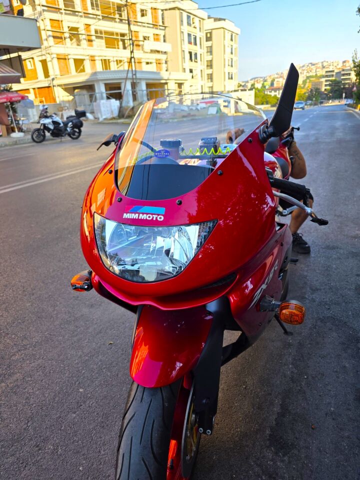 MOTOCAM Kawasaki ZX-9R Ön Cam 1994-2003 Model 41cm Şeffaf Renkli 4mm