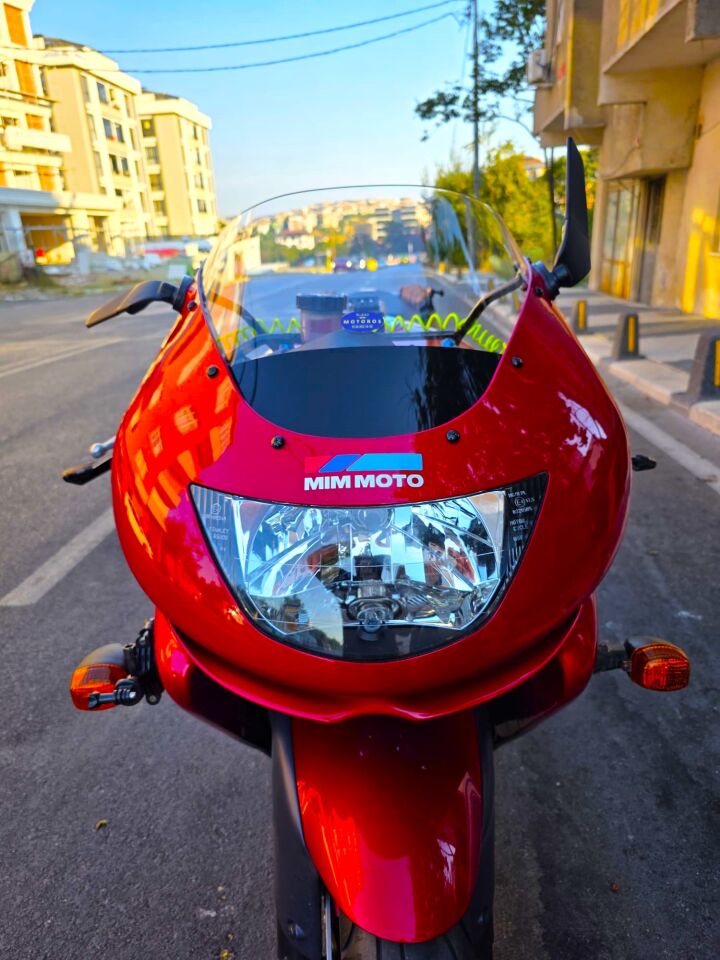 MOTOCAM Kawasaki ZX-9R Ön Cam 1994-2003 Model 41cm Şeffaf Renkli 4mm