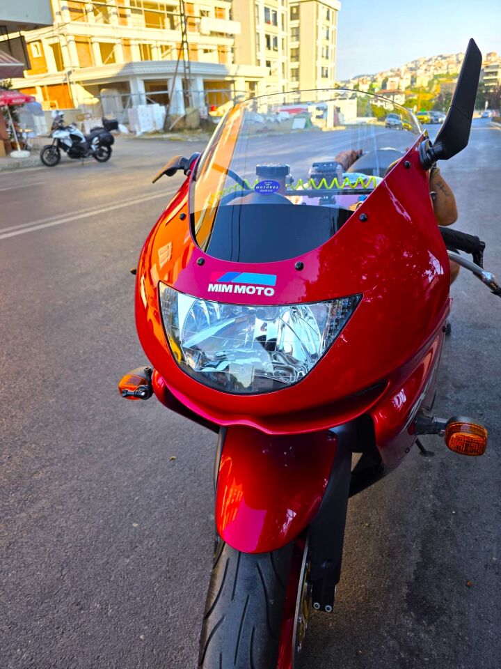 MOTOCAM Kawasaki ZX-9R Ön Cam 1994-2003 Model 41cm Şeffaf Renkli 4mm