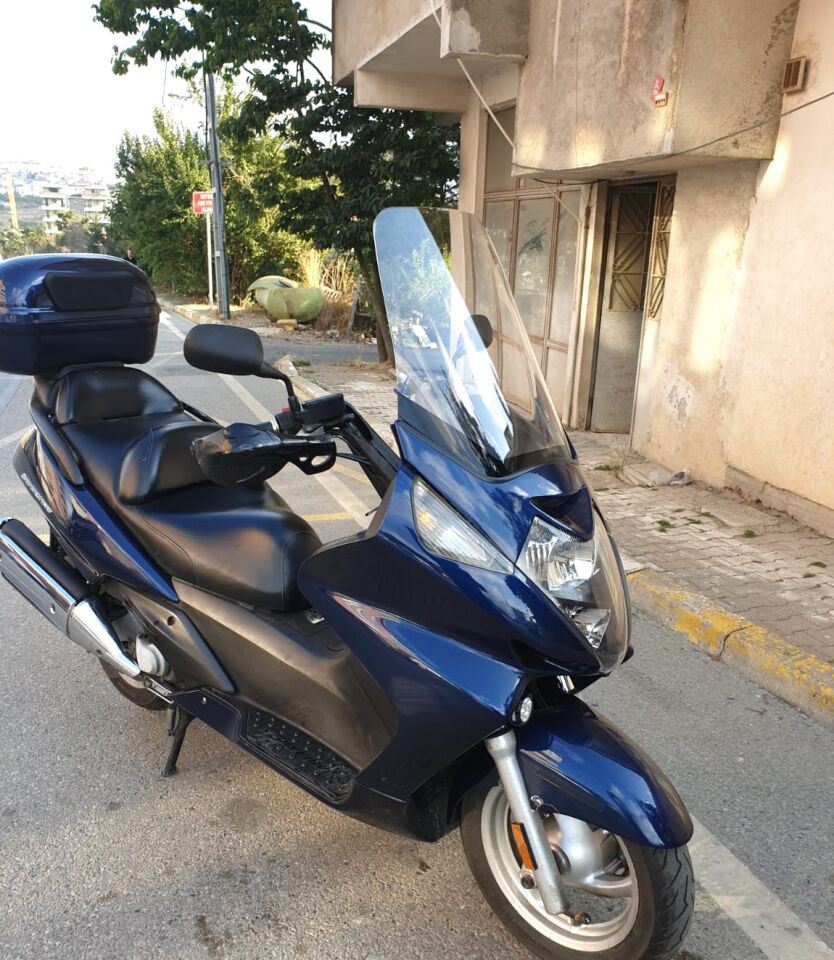 MOTOCAM Honda Silverwing FJS 600 Ön Cam 2001-2012 Model 56cm Şeffaf Renkli 4mm