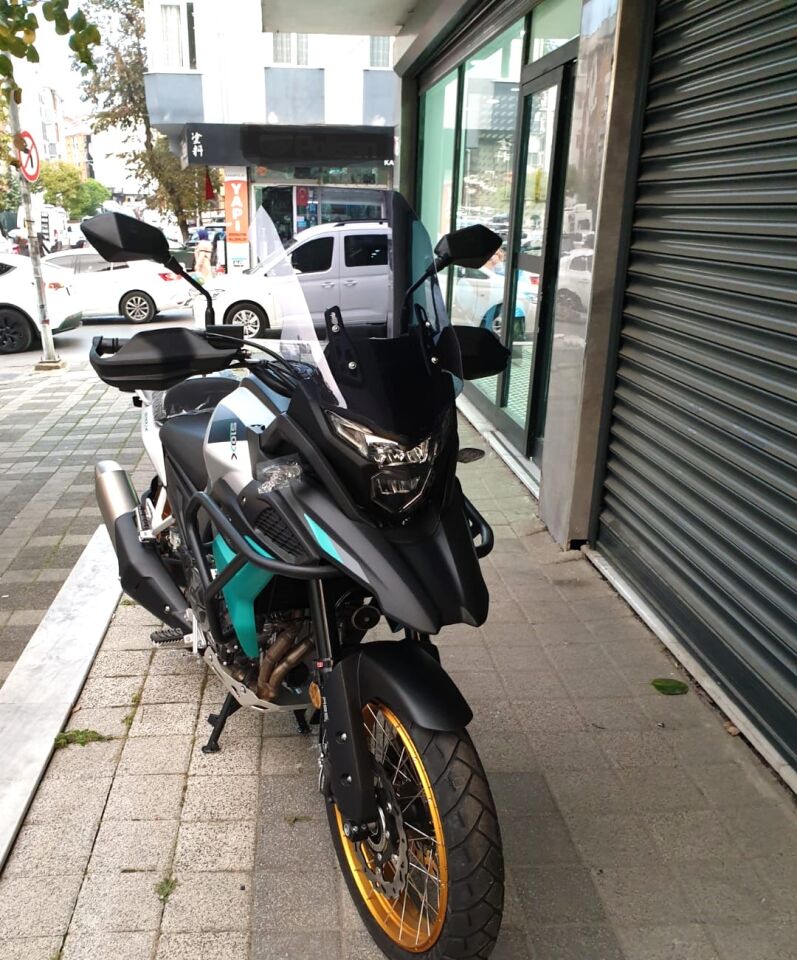 MOTOCAM Kove 510 X Ön Cam 2024-2026 Model 53cm Füme Renkli 4mm