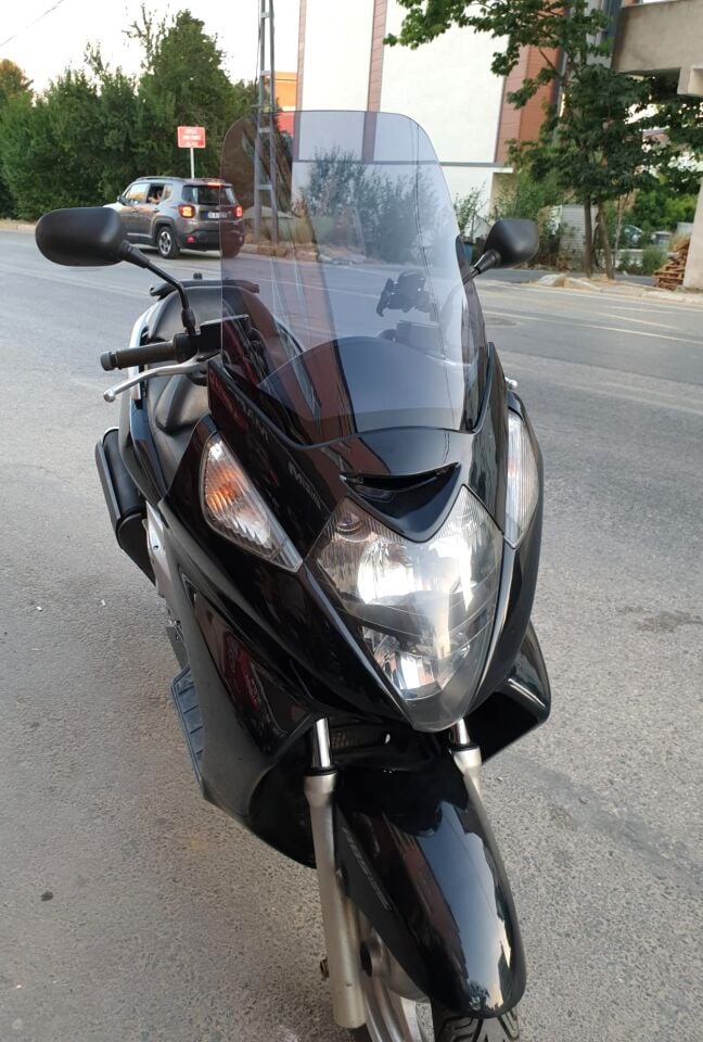 MOTOCAM Honda Silverwing SWT 400 Ön Cam 2006-2009 Model 56cm Füme Renkli 4mm