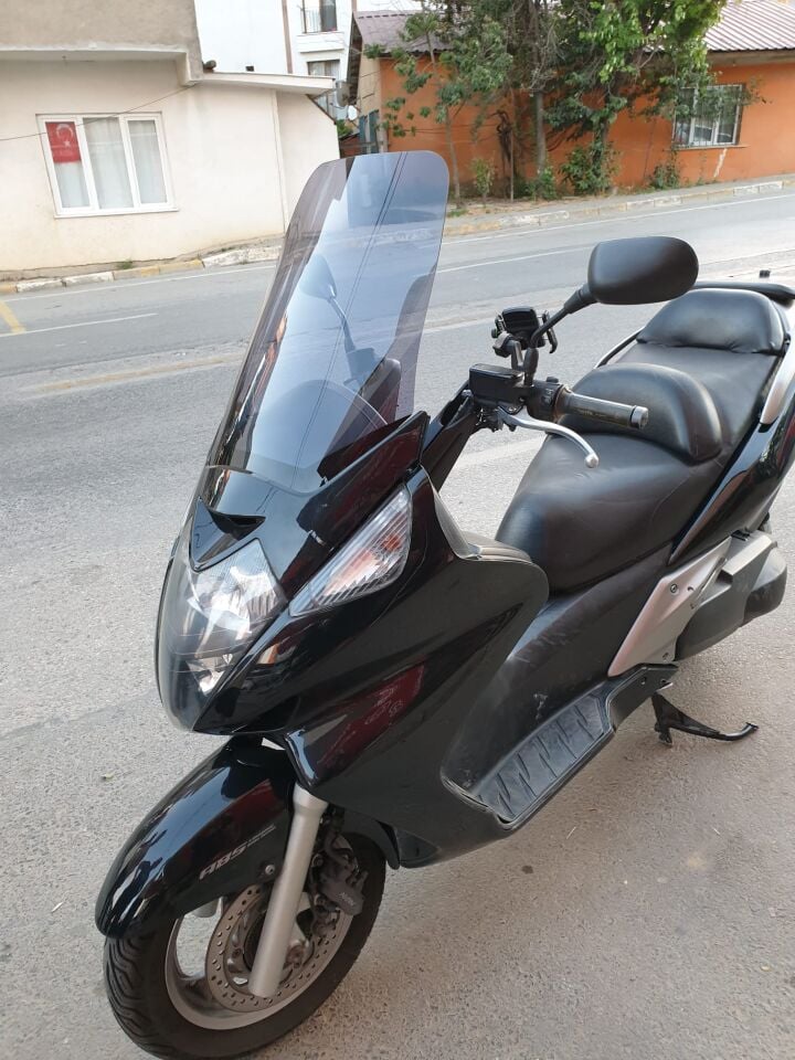 MOTOCAM Honda Silverwing SWT 400 Ön Cam 2006-2009 Model 56cm Füme Renkli 4mm